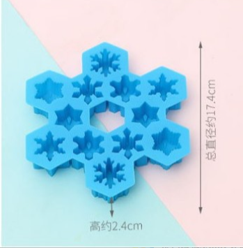 Christmas Snowflake Silicone Candy & Chocolate Mold