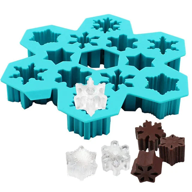 Christmas Snowflake Silicone Candy & Chocolate Mold