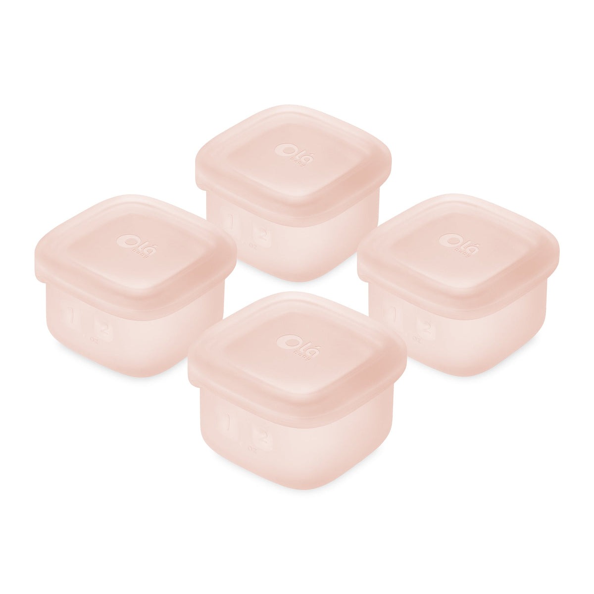 Olababy Silicone Baby Food Containers – 4-Pack