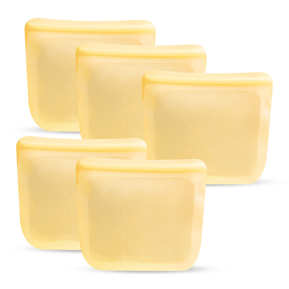 Purifyou Reusable Silicone Food Storage Bags – Multipacks