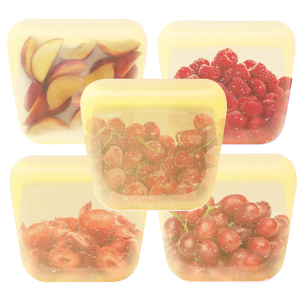 Purifyou Reusable Silicone Food Storage Bags – Multipacks
