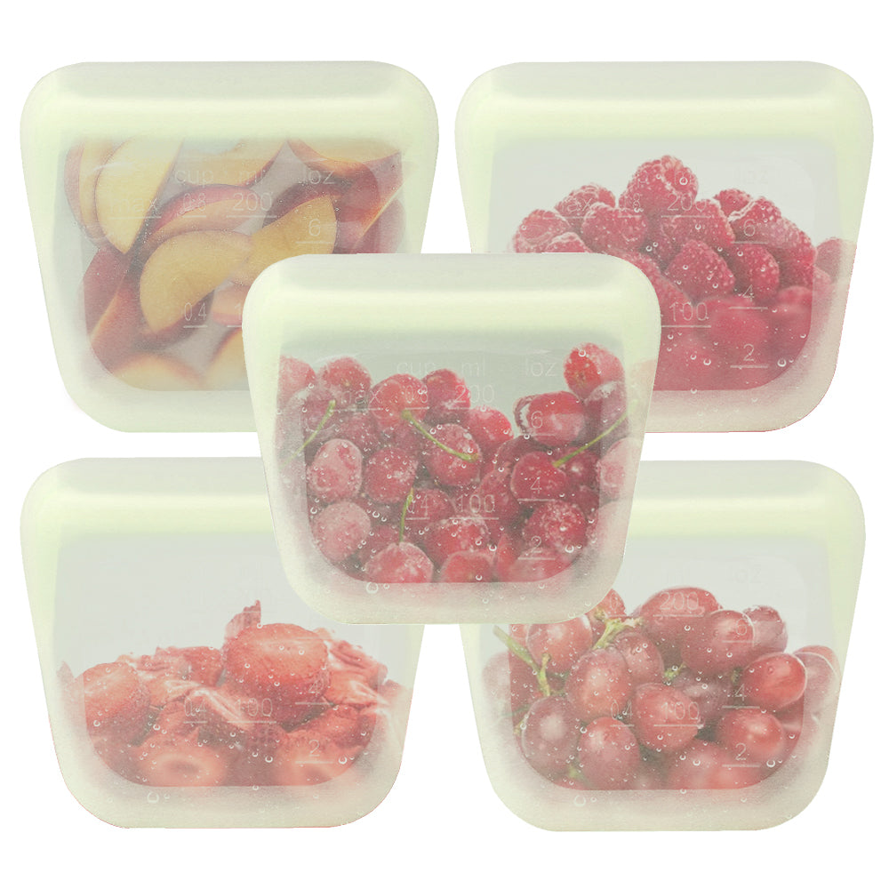 Purifyou Reusable Silicone Food Storage Bags – Multipacks