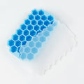 Honeycomb Silicone Ice Cube Tray with Lid – 37 Cavities