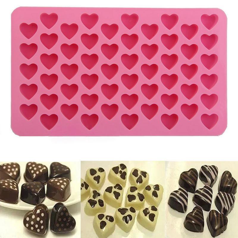 Valentine's Heart Silicone Chocolate & Candy Mold